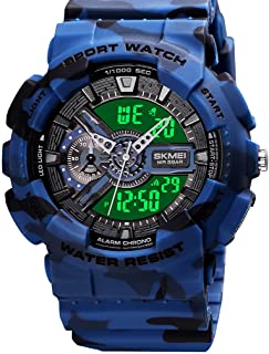 Reloj Hombre Deportivo Digital de Camuflaje