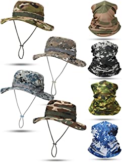 Sombreros y Polainas-Cuello de Camuflaje